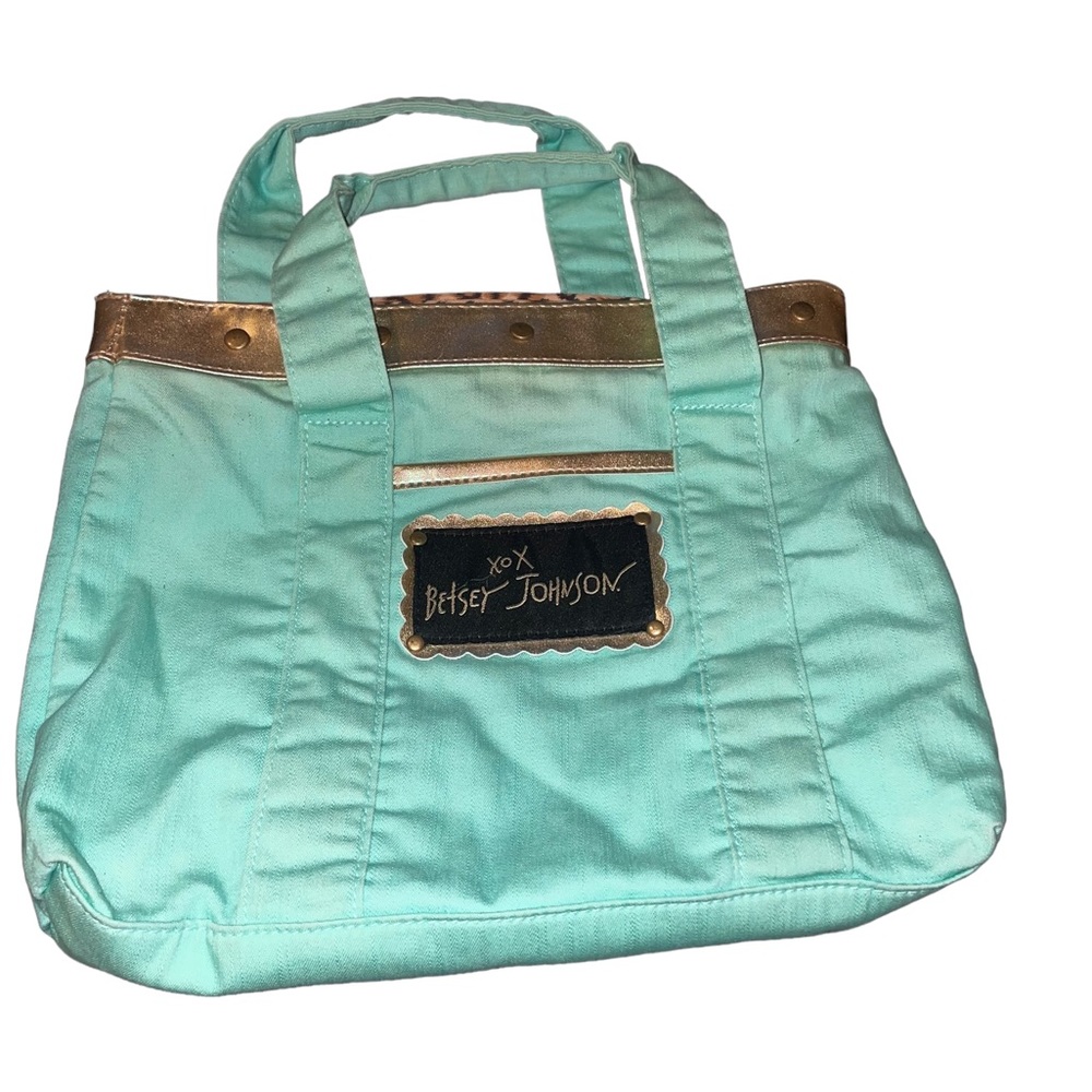 Betsy Johnson Mint Green Tote
